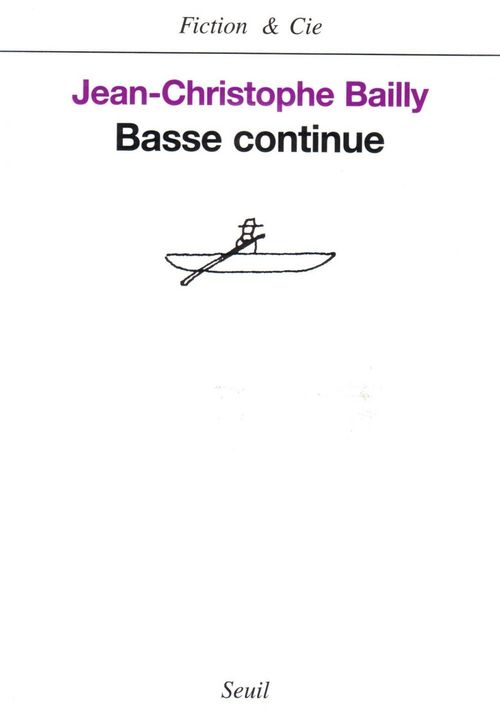 Couverture ebook de Basse continue, de Jean-Christophe Bailly
