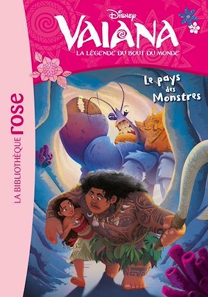 Couverture ebook de Vaiana 03 - Le pays des Monstres, de Disney