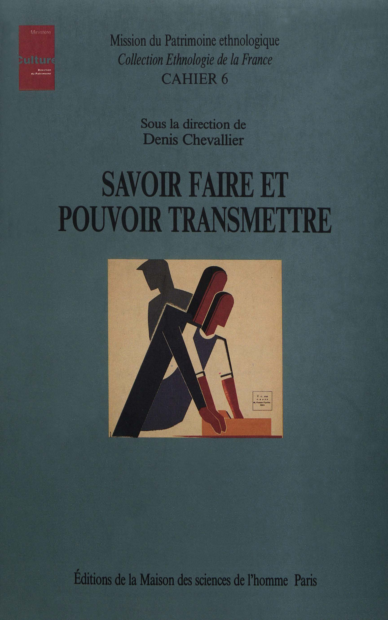 ebook cover of Savoir faire et pouvoir transmettre, by