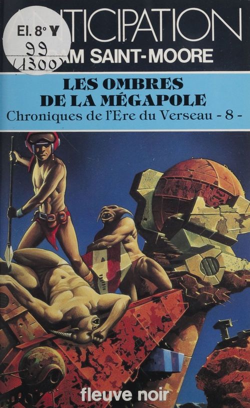 ebook cover of Les Ombres de la Mégapole (8), by Adam Saint-Moore