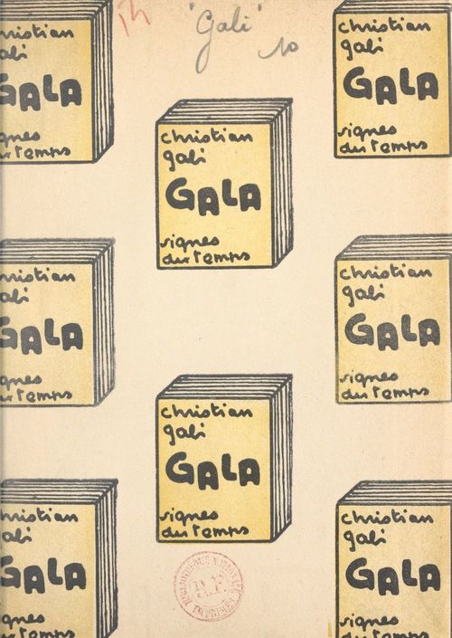 ebook cover of Gala, by Christian Gali
