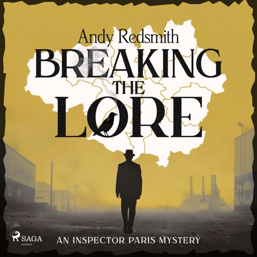 audiobook cover of Breaking the Lore: A Hilarious Urban Fantasy Mystery set in Manchester, by Andy Redsmith
