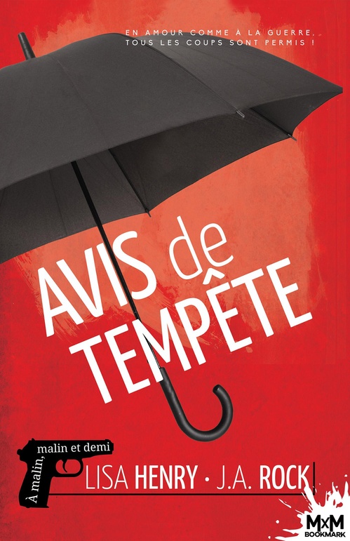 Couverture ebook de Avis de tempête, de Lisa Henry, J.A. Rock