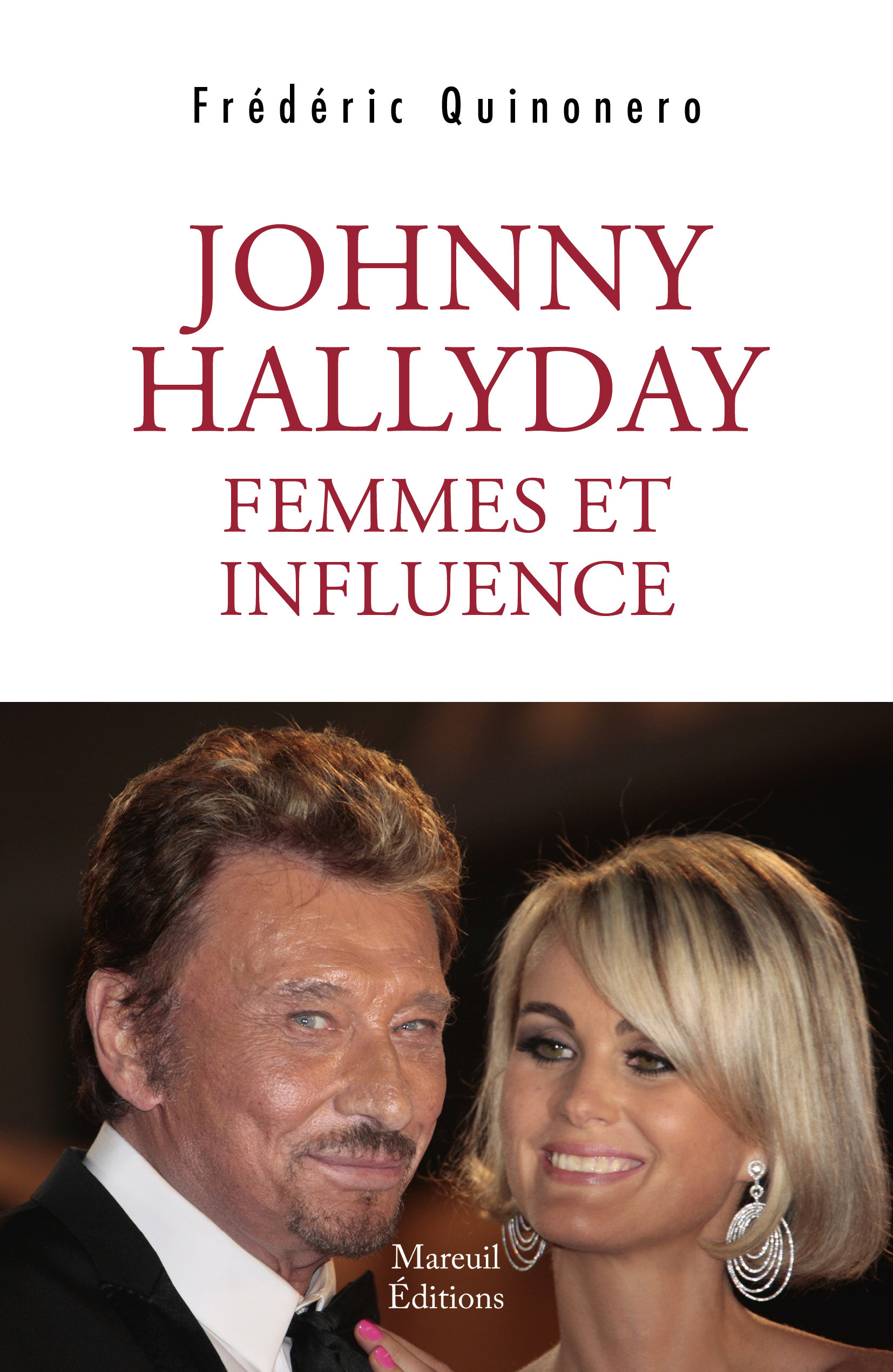 Couverture ebook de Johnny Hallyday, de Frédéric Quinonero