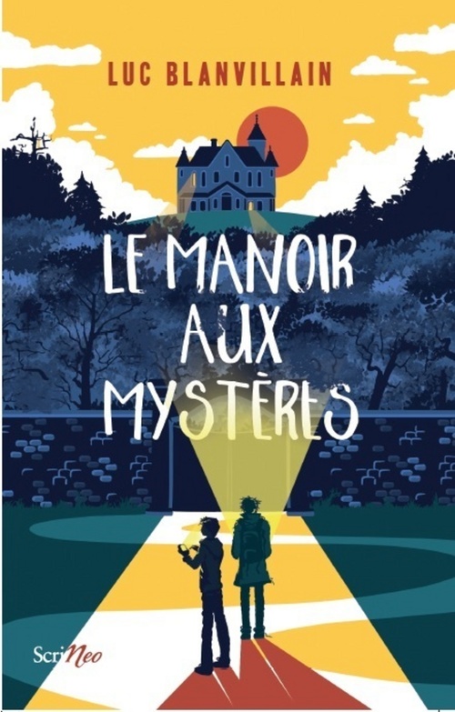 Couverture ebook de Le manoir aux mystères, de Luc Blanvillain