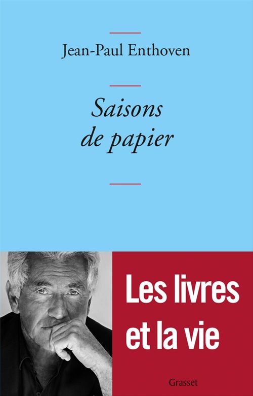 ebook cover of Saisons de papier, by Jean-Paul Enthoven
