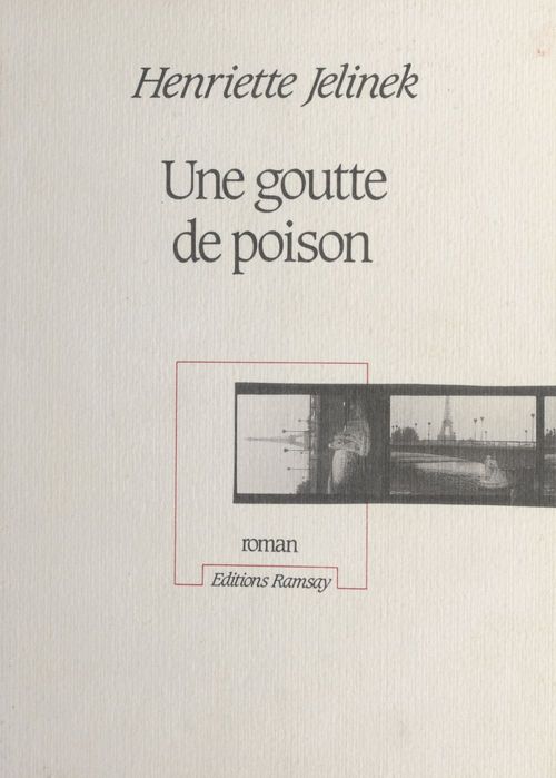 Couverture ebook de Une goutte de poison, de Henriette Jelinek