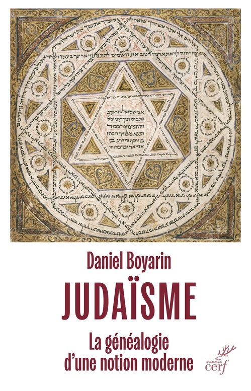 Couverture ebook de Judaïsme, la généalogie d'une notion moderne, de BOYARIN DANIEL