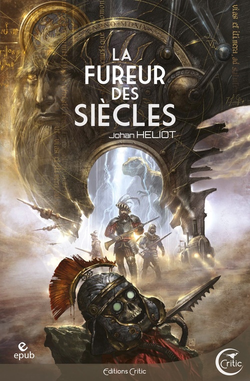ebook cover of La fureur des siècles, by Johan Heliot