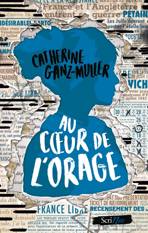 Couverture ebook de Au coeur de l'orage, de Catherine Ganz-Muller