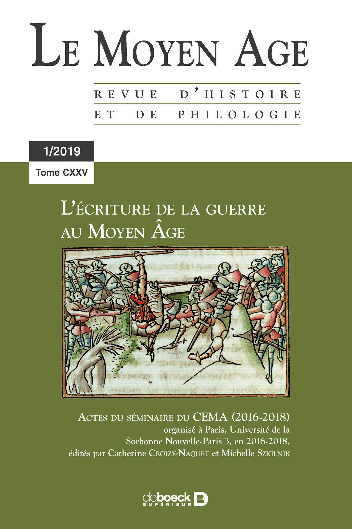 Couverture ebook de Le Moyen Âge, de Xxx