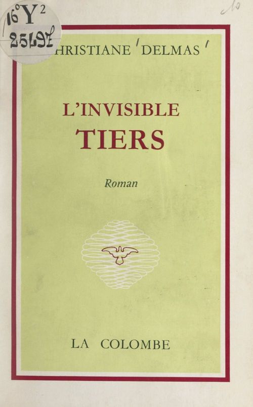 ebook cover of L'invisible tiers, by Christiane Delmas