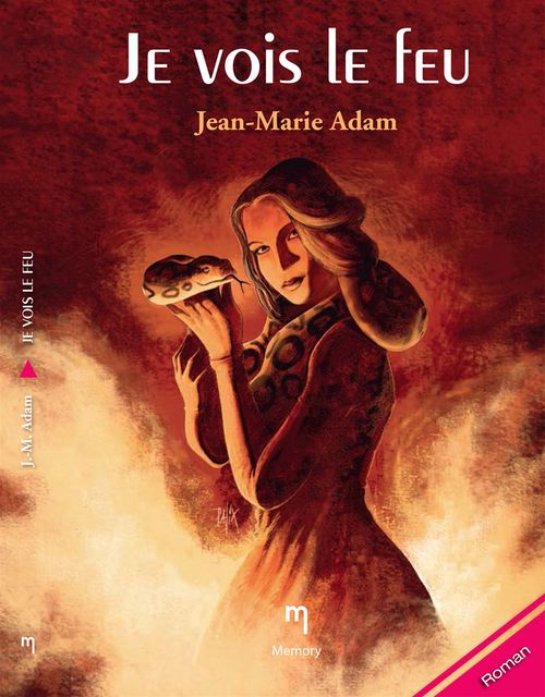 Couverture ebook de Je vois le feu, de Jean-marie Adam