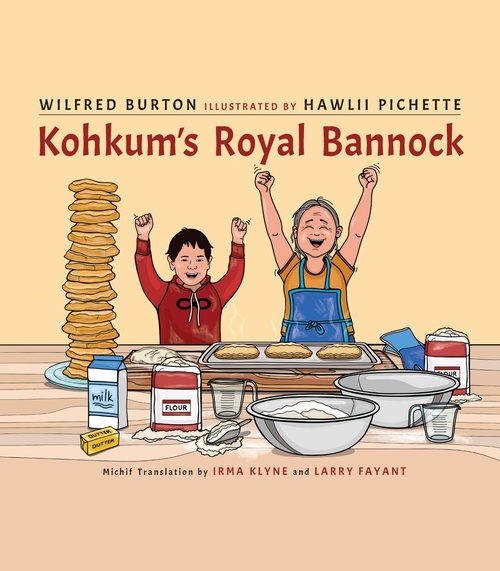 Couverture ebook de Kohkum's Royal Bannock, de Wilfred Burton
