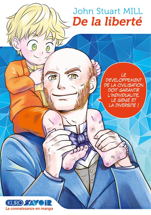 ebook cover of De la Liberté, by John Stuart Mill, Kio Kitano