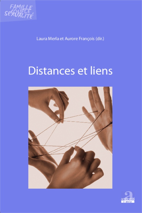 Couverture ebook de Distances et liens, de Aurore François, Laura Merla