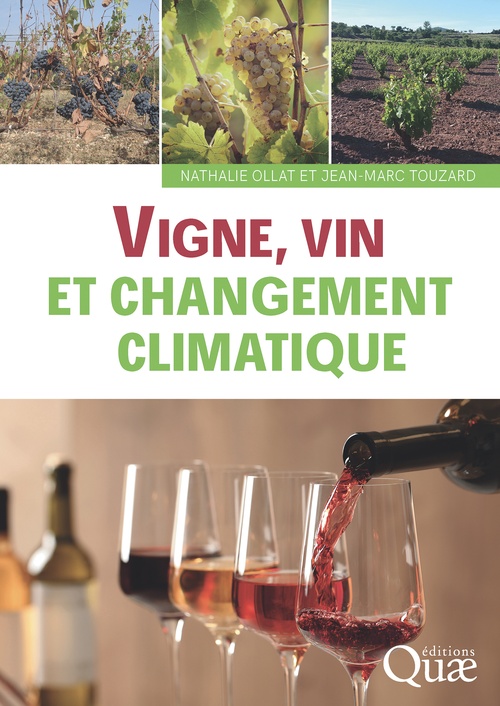 ebook cover of Vigne, vin et changement climatique, by Nathalie Ollat, Jean-Marc Touzard