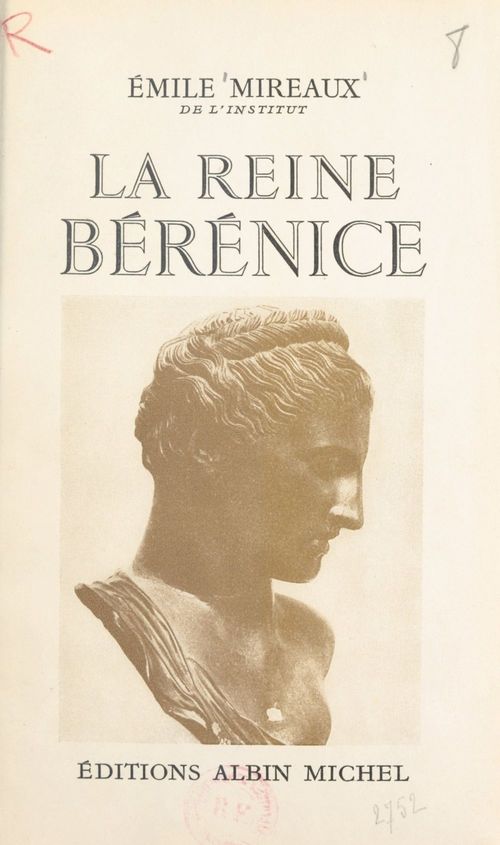 ebook cover of La reine Bérénice, by Emile Mireaux
