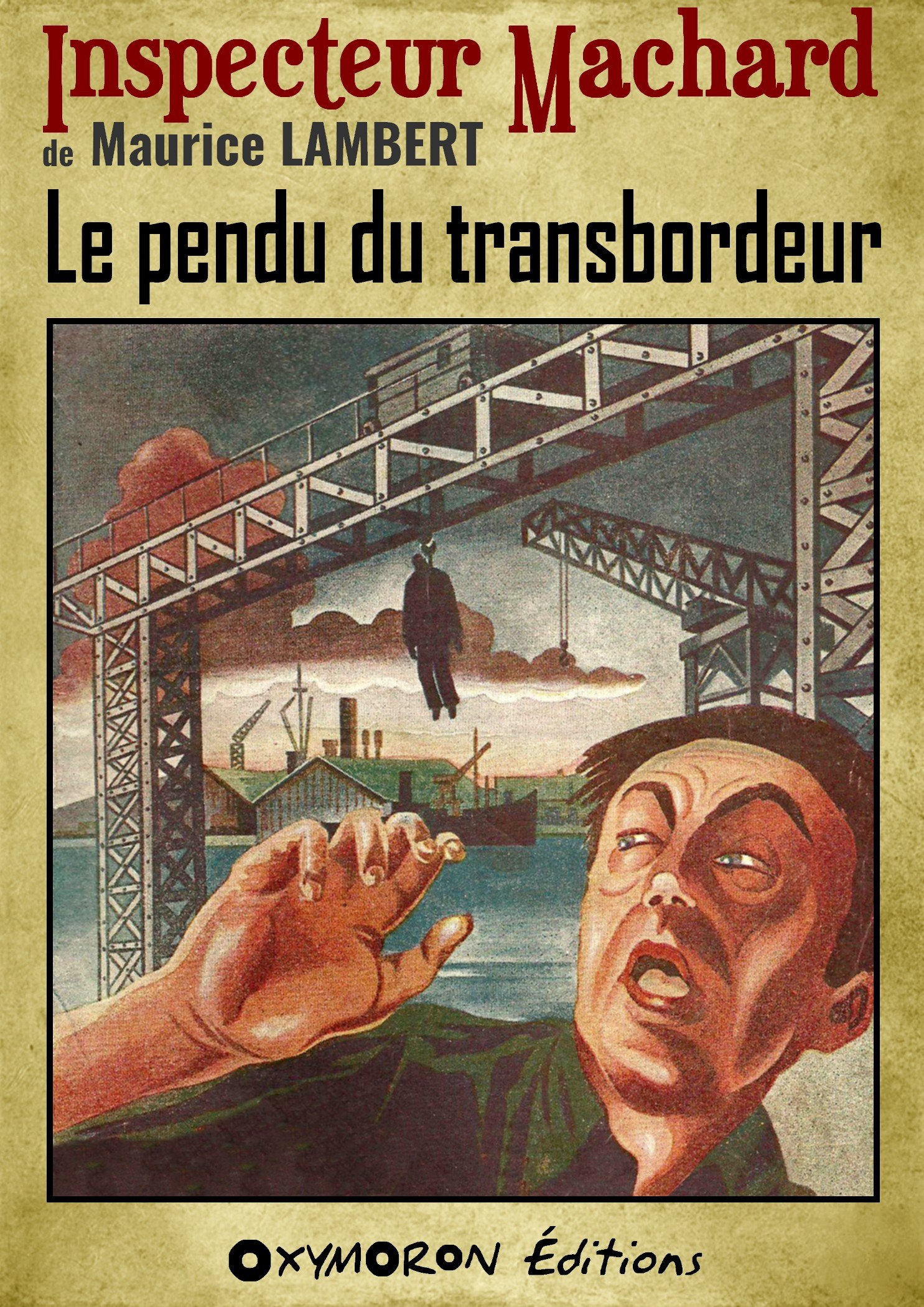 Couverture ebook de Le pendu du transbordeur, de Maurice Lambert