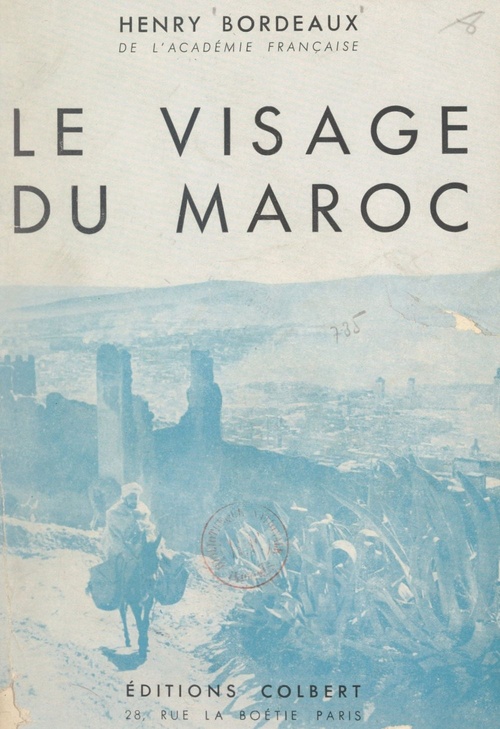 Couverture ebook de Le visage du Maroc, de Henry Bordeaux