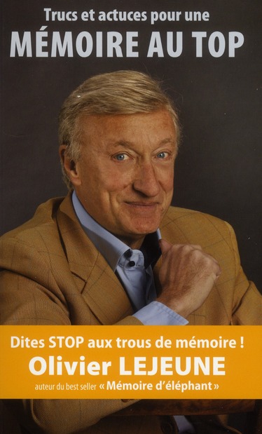 ebook cover of Trucs et astuces pour une mémoire au top, by Olivier Lejeune