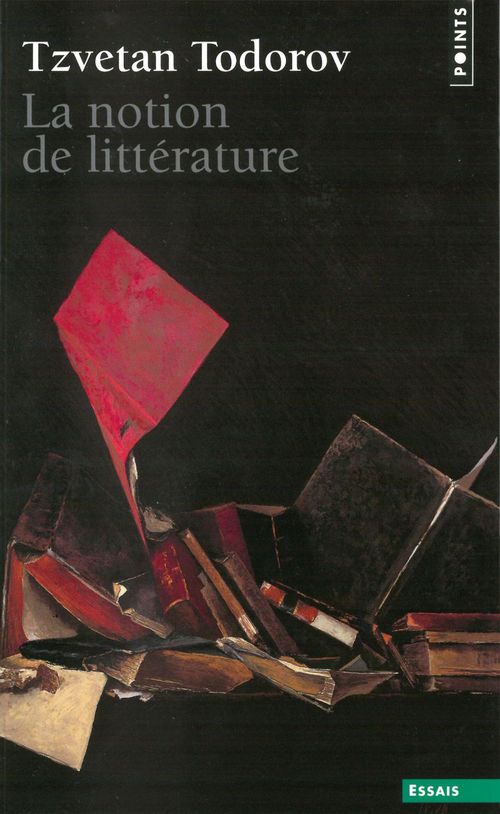 Couverture ebook de La Notion de littérature, de Todorov Tzvetan