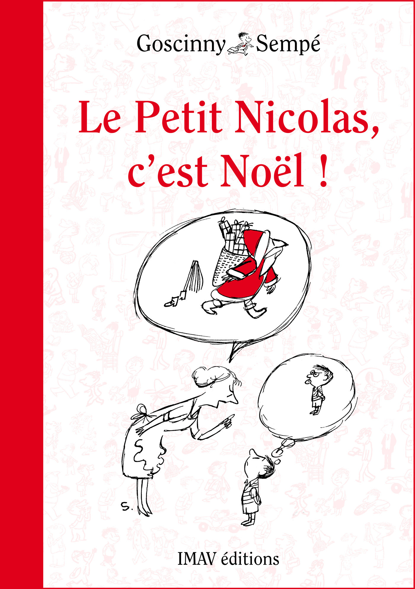 ebook cover of Le Petit Nicolas, c'est Noël !, by René Goscinny, Sempé