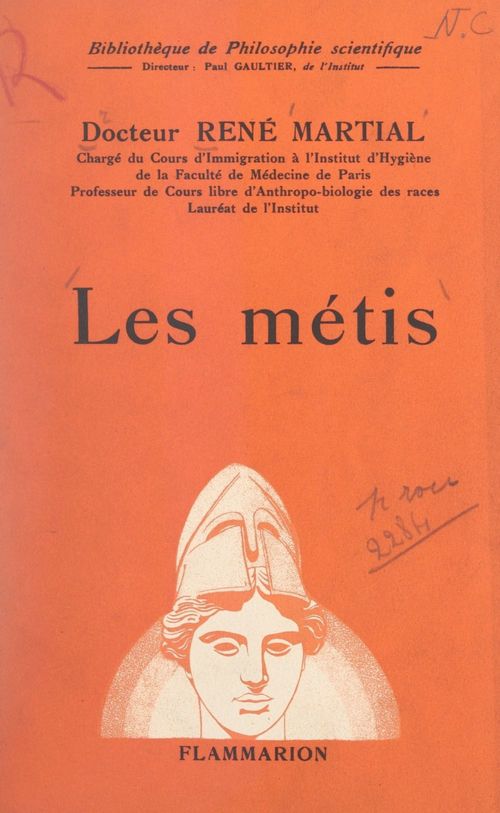 Couverture ebook de Les Métis, de Rene Martial
