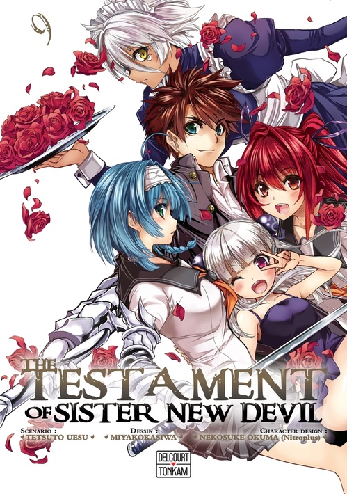 Couverture ebook de The Testament of sister new devil T09, de Tetsuto Uesu