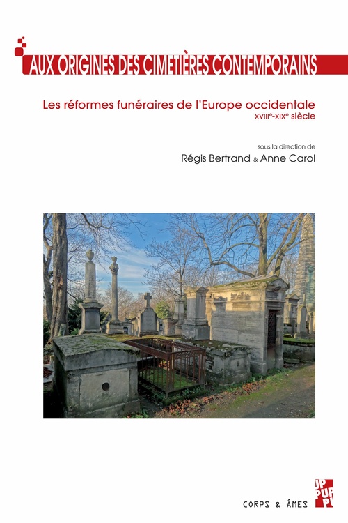 ebook cover of Aux origines des cimetières contemporains, by Carol, Florence Bertrand