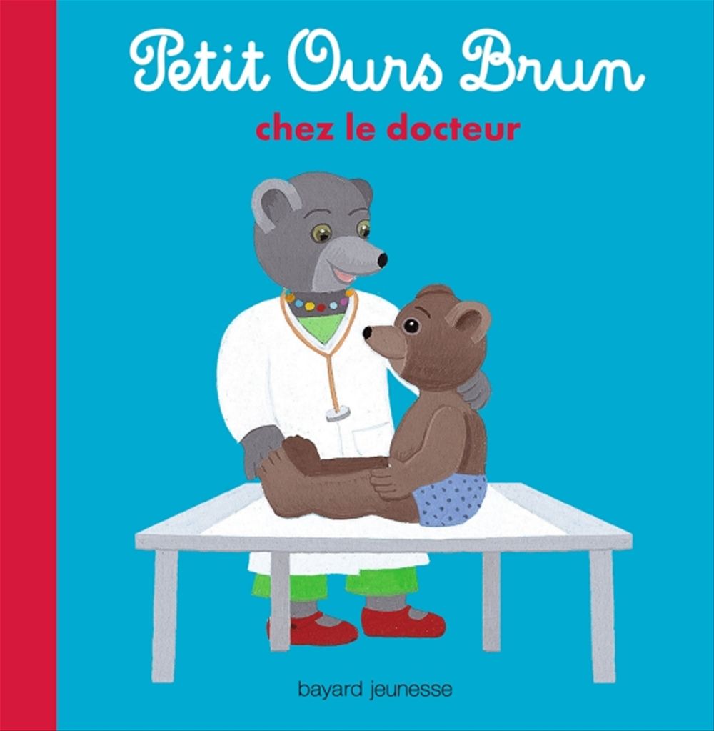 Couverture ebook de Petit Ours Brun va chez la docteure - Dès 2 ans, de Marie Aubinais
