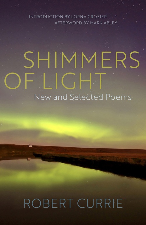 ebook cover of Shimmers of Light, by Robert Currie