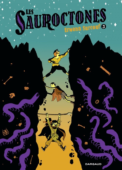 ebook cover of Les Sauroctones - Tome 3, by Erwann Surcouf