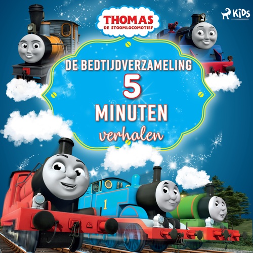 Couverture audiobook de Thomas de Stoomlocomotief - De bedtijdverzameling (5 minuten-verhalen), de Mattel