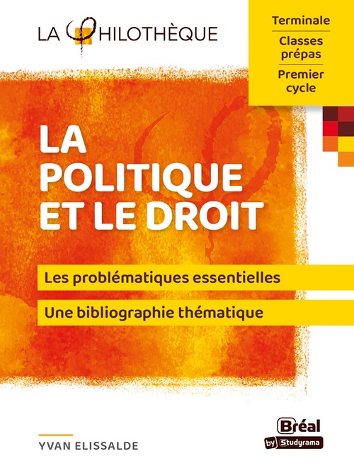 Couverture ebook de La politique et le droit, de Yvan Elissalde