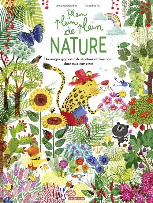 Couverture ebook de Plein plein plein de nature, de Alexandra Garibal, Amandine Piu