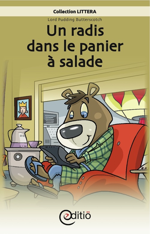 ebook cover of Un radis dans le panier à salade, by Martin Poulin