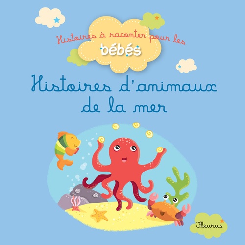 Couverture ebook de Histoires d'animaux de la mer, de Collectif
