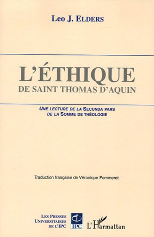 Couverture ebook de L'éthique de Saint Thomas d'Aquin, de Leo j. Elders
