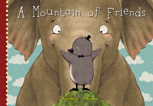 ebook cover of A Mountain of Friends, by Kerstin Schoene