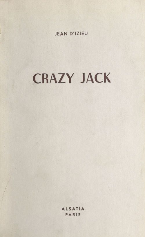 Couverture ebook de Crazy Jack, de Jean D''Izieu