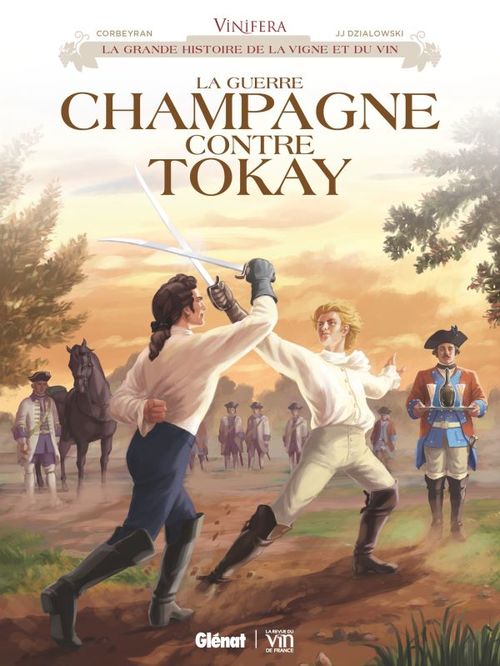 Couverture ebook de Vinifera - La Guerre Champagne contre Tokay, de Jean-Jacques Dzialowski