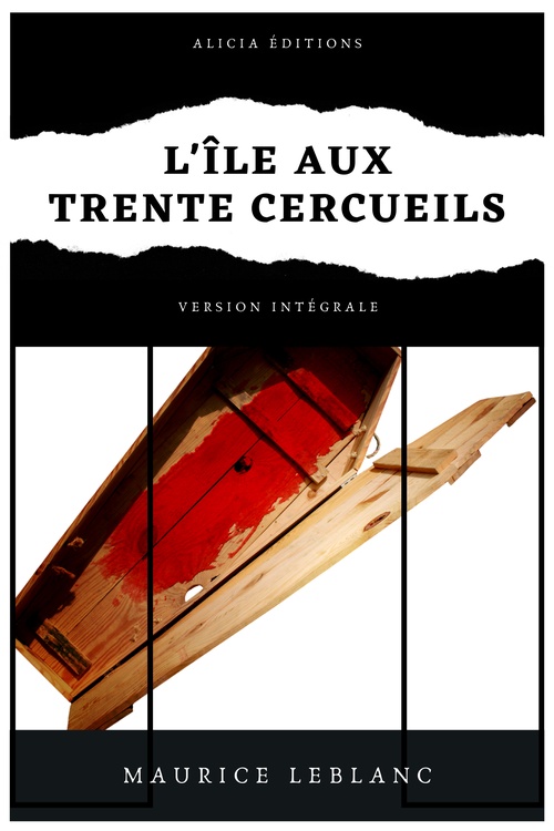 ebook cover of L´île aux trente cercueils, by Maurice Leblanc