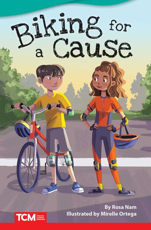 Couverture ebook de Biking for a Cause, de Rosa Nam