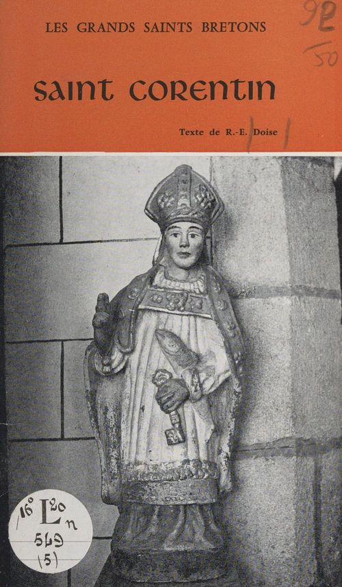 Couverture ebook de Saint Corentin, de Raymonde-Elise Doise