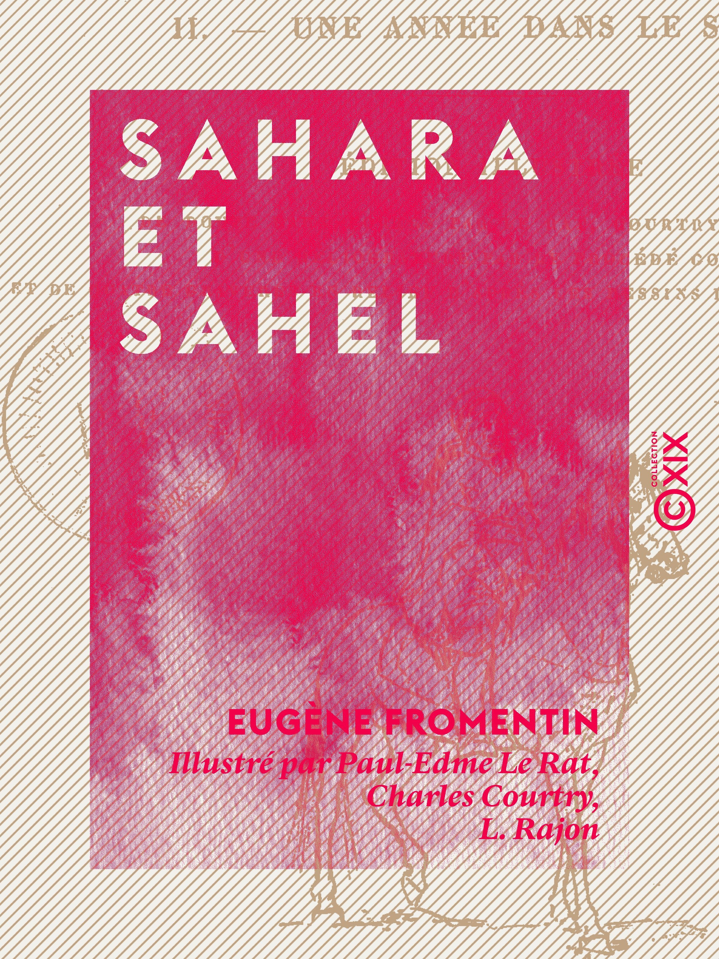 Couverture ebook de Sahara et Sahel, de Eugène Fromentin