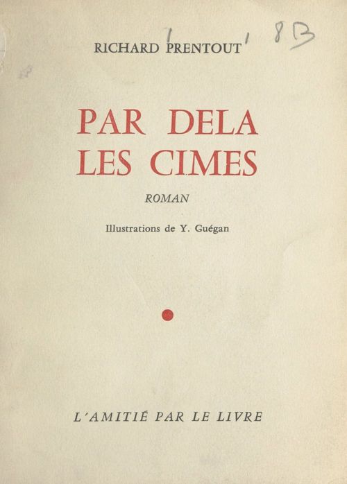 ebook cover of Par-delà les cimes, by Richard Prentout