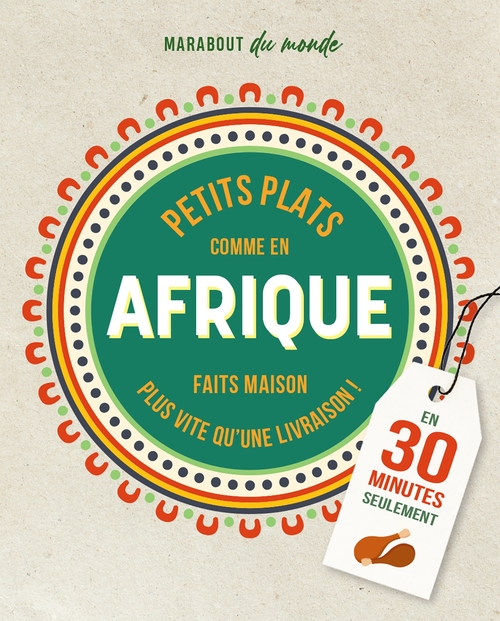 Couverture ebook de Petits plats comme en Afrique, de Collectif