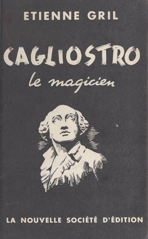 ebook cover of Cagliostro, by Etienne Gril
