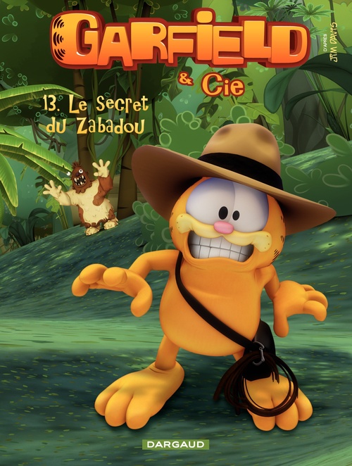 Couverture ebook de Garfield & Cie - tome 13 - Le secret de Zabadou, de Jim Davis